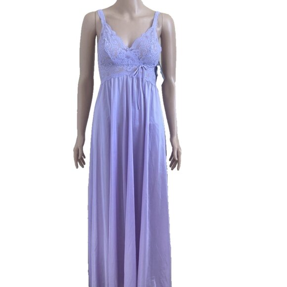 NWT OLGA Lavender Vintage Nightgown 92680 Medium - Picture 1 of 5